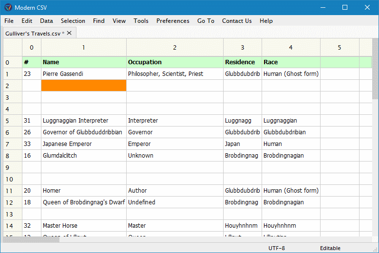 Removing Empty Rows and Columns