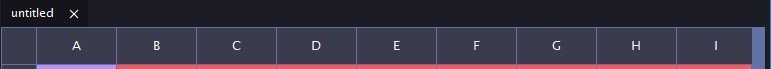 Represent Columns as Letters