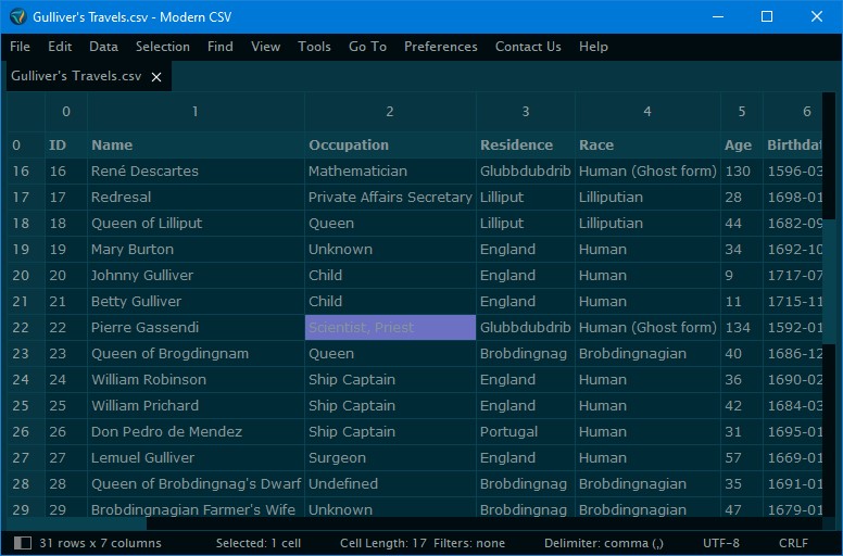 Dark Theme