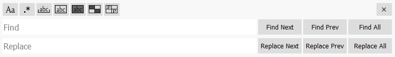 Finding and Replacing Data