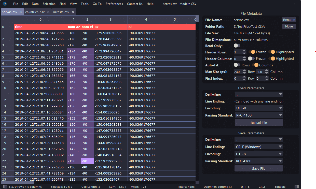 Modern CSV v2.1