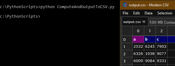 Modern CSV allows you to edit your file externally.